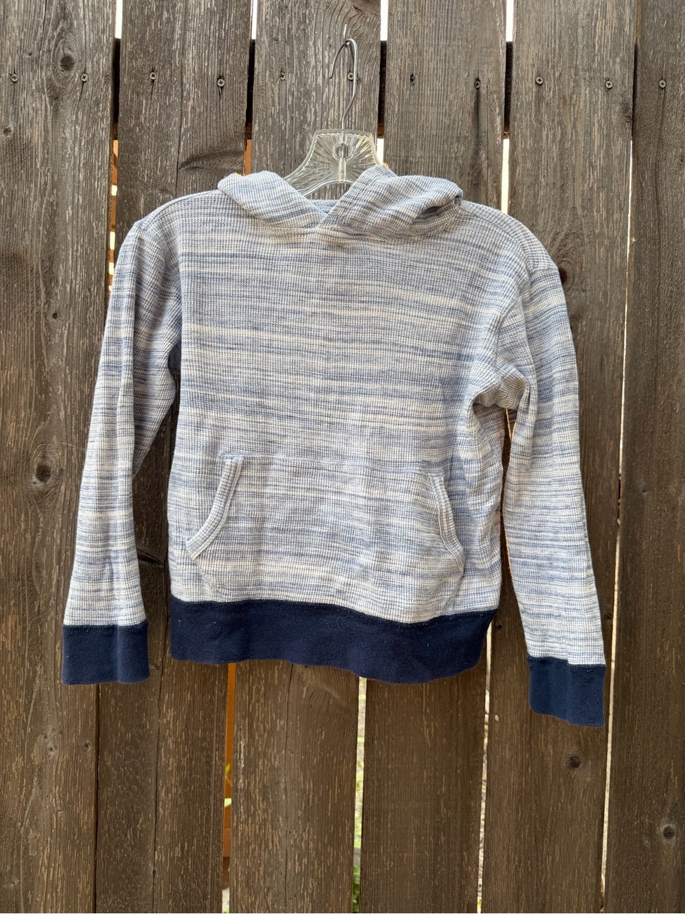 Kids 8-9 Crewcuts Waffle Textured Pullover.